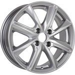 КиК Арнар-оригинал R15x6 4x100 ET50 CB60.1 Silver (Мятый обод)***