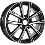 iFree Драйвер R15x6 5x100 ET38 CB57.1 Black_jack (Мятый обод)***