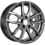 КиК Фрост R15x6.5 5x108 ET50 CB63.35 Dark_platinum (Мятый обод)***