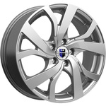 КиК Палермо-оригинал R16x6.5 5x114.3 ET46 CB67.1 Dark_platinum (Мятый обод)***