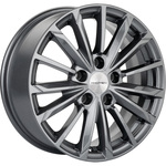KHOMEN KHW1611 (16_Octavia A7) R16x6.5 5x112 ET46 CB57.1 Gray (Мятый обод)***