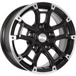 СКАД Барахас R16x7 5x139.7 ET15 CB98.5 Almaz (Мятый обод)***
