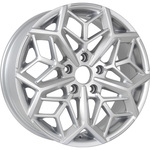 KDW KD1710 R17x7 5x108 ET50 CB63.4 Silver_Painted (Мятый обод)***