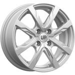 WUP Up122 R15x6 4x100 ET46 CB54.1 Silver_Classic
