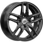 WUP Up125 R15x6 4x100 ET30 CB67.1 New_Black