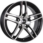 LS LS 285 R16x7 5x112 ET48 CB66.6 BKF