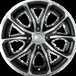 LS LS 764 R16x7 5x112 ET42 CB66.6 BKF