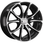 LS LS 764 R15x6.5 4x100 ET45 CB60.1 BKF