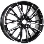 КиК Солт R17x6.5 5x114.3 ET45 CB67.1 Almaz_black