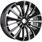 КиК Flanker-оригинал R17x6.5 4x100 ET43 CB60.1 Almaz_black
